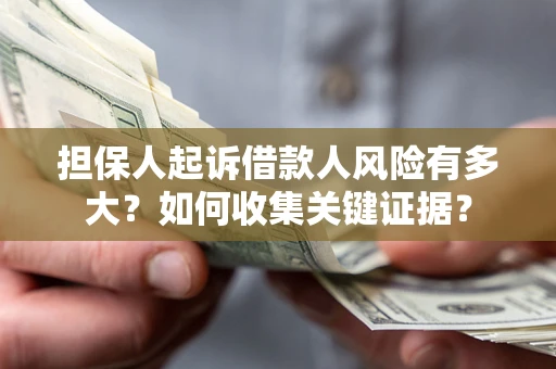 武汉担保人起诉借款人风险有多大？如何收集关键证据？