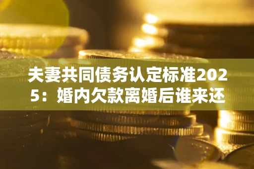 武汉夫妻共同债务认定标准2025：婚内欠款离婚后谁来还？